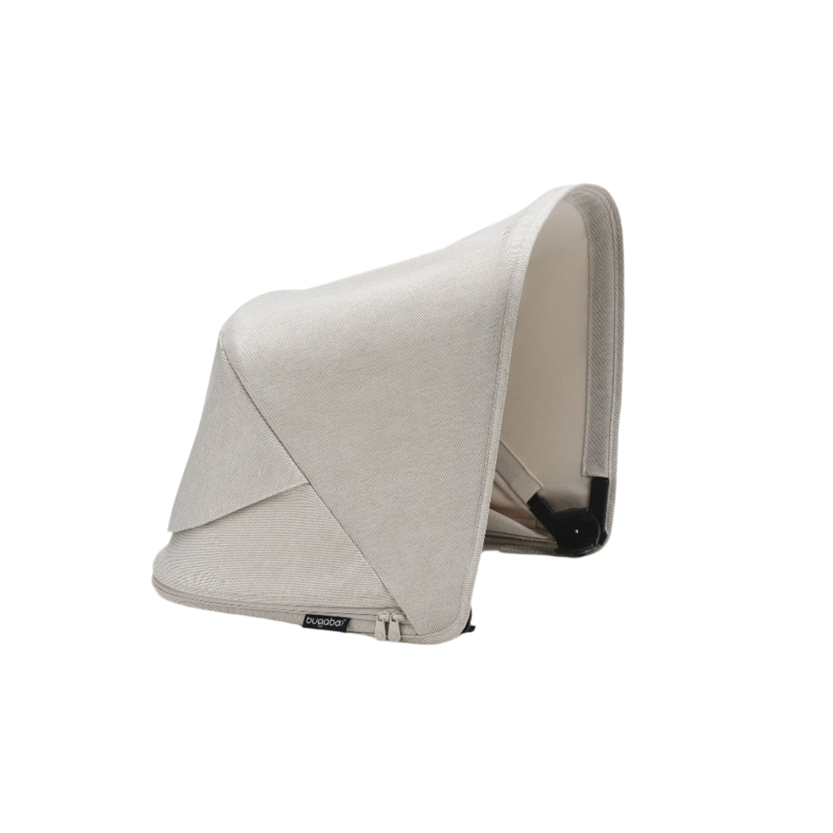 Beige baby carrier on a white background