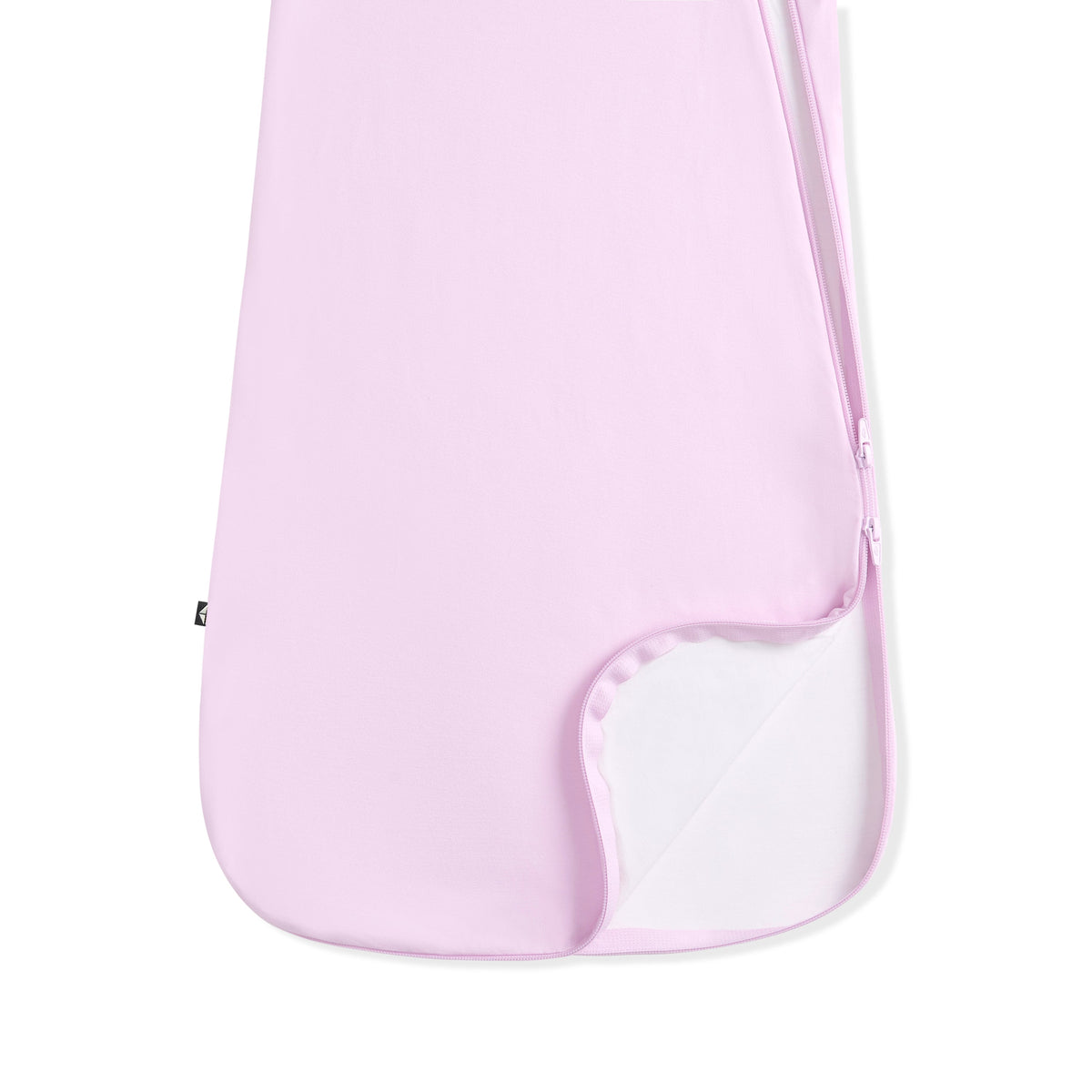 Pink baby swing on a white background