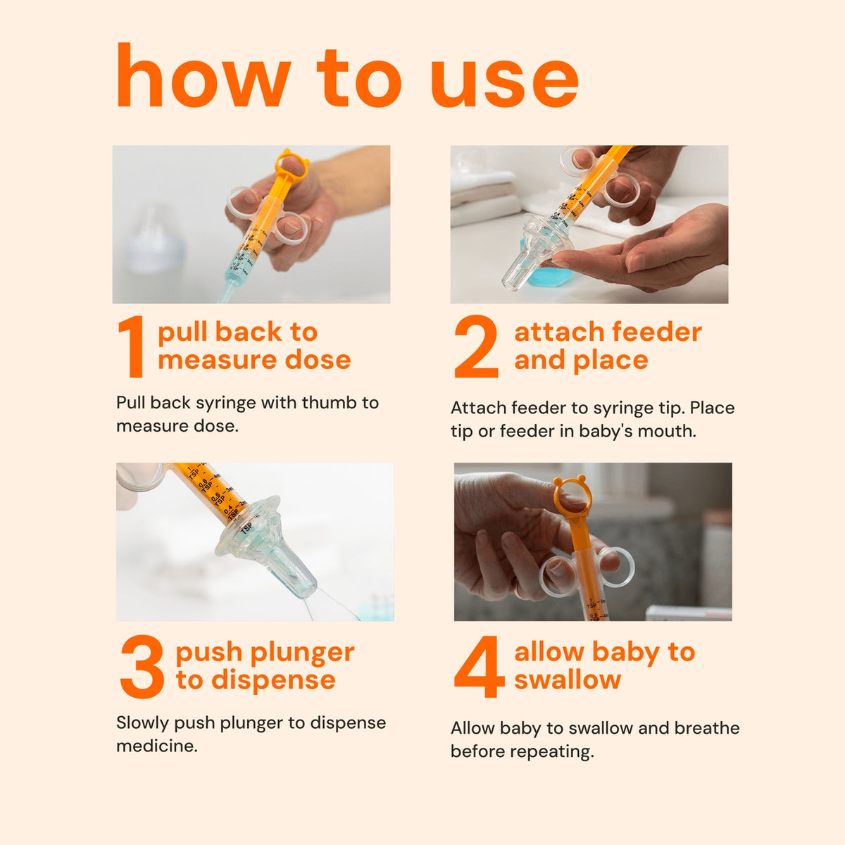 Instructions on how to use a medical device with images and text.