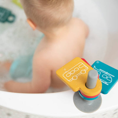 Stacker Tub Hub Bath Toys - Transportation by Bella Tunno