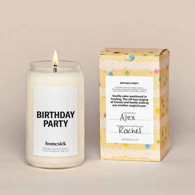 Birthday Party Candle by Homesick Candles
