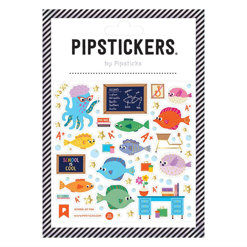 School of Fish Stickers by Pipsticks