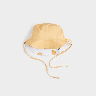 Reversible Sun Hat - Lemon Print by Petit Lem