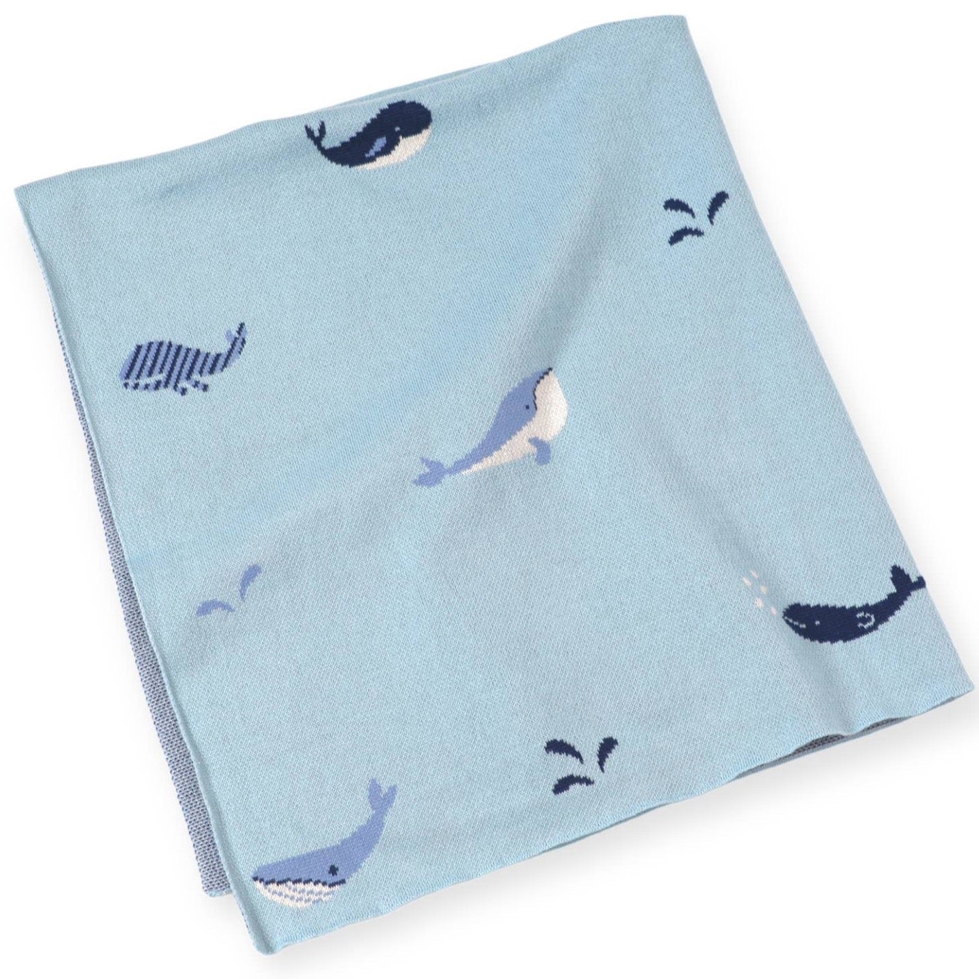 Whale shops muslin blanket