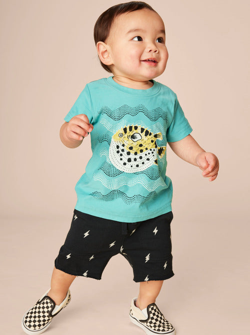 Puffer Fish Graphic Tee - Patina by Tea Collection