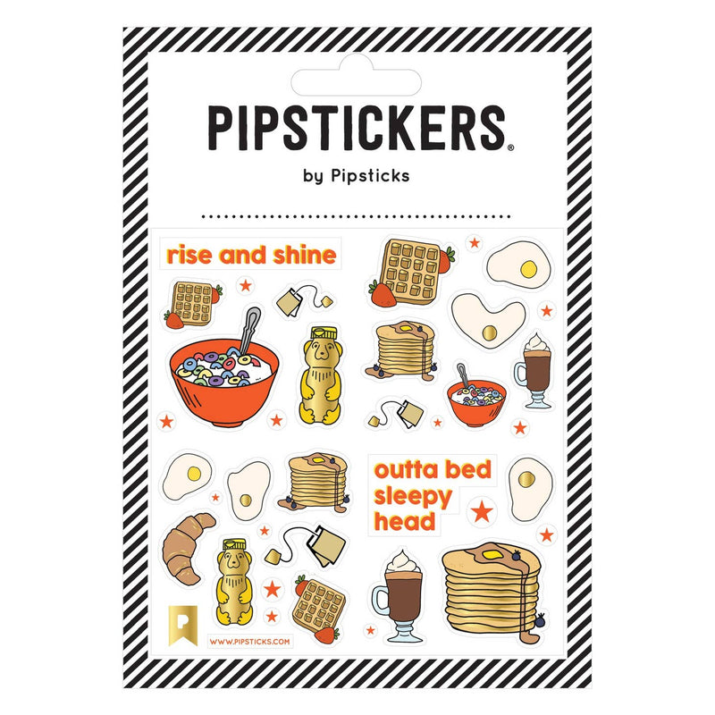 Rise & Shine Breakfast Time Stickers by Pipsticks