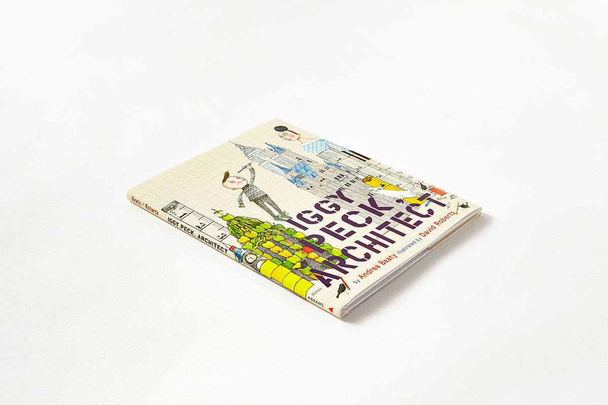 Book titled 'Gey Cheek Architect' on a white background
