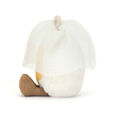 Amuseable Boiled Egg Bride - 6 Inch by Jellycat