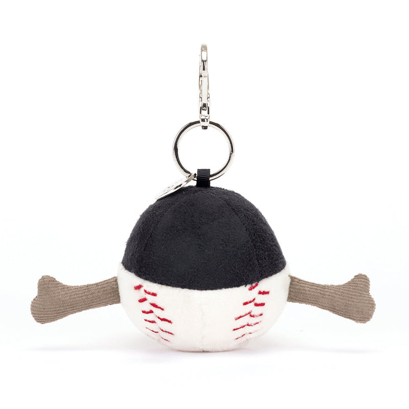 Amuseable Sports Baseball Bag Charm by Jellycat