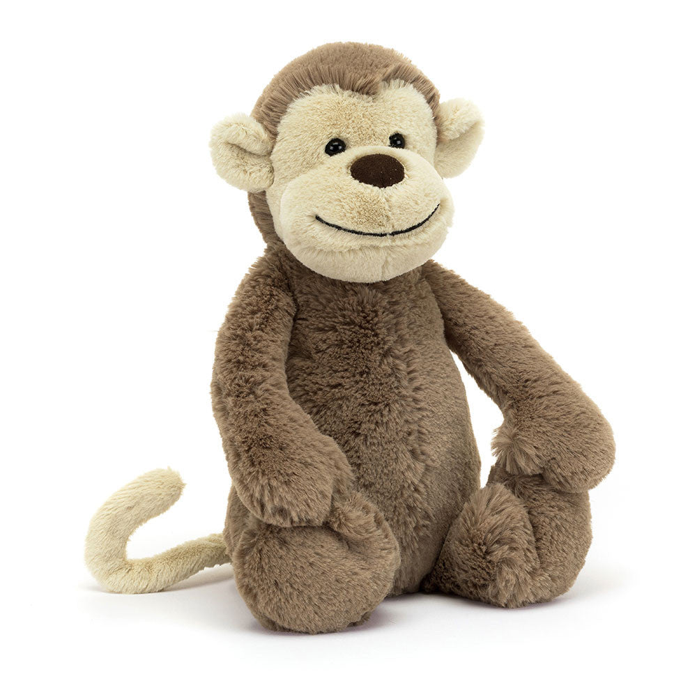 新品　 Bashful Monkey Large モンキー　サル Bashful Monkey - Original by JellyCat – Pacifier Kids Boutique