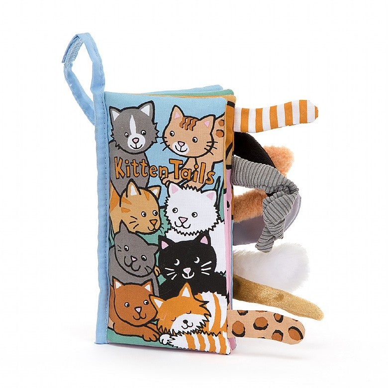 Kitten Tails Crinkly Fabric Book by Jellycat