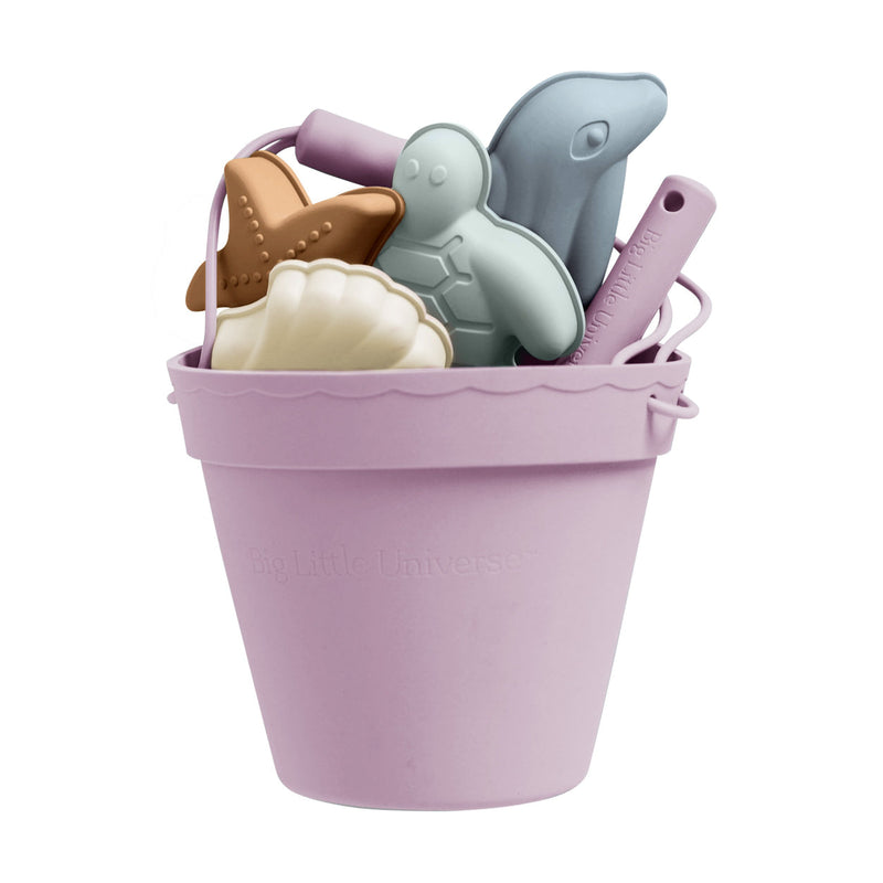 Silicone Beach Bucket Set by Big Little Universe