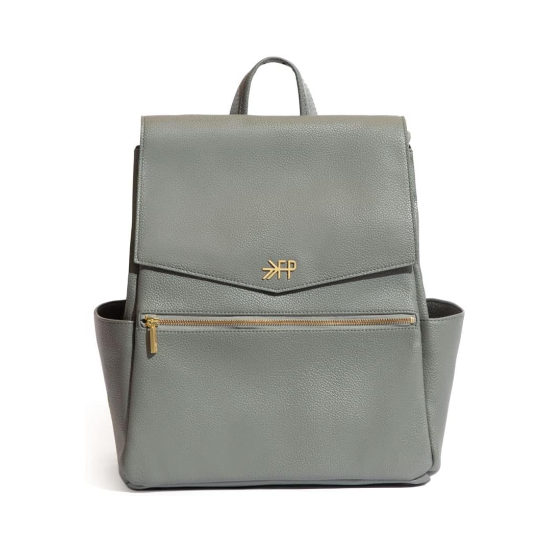 Classic Diaper Bag II - Stone by Freshly Picked – Pacifier 