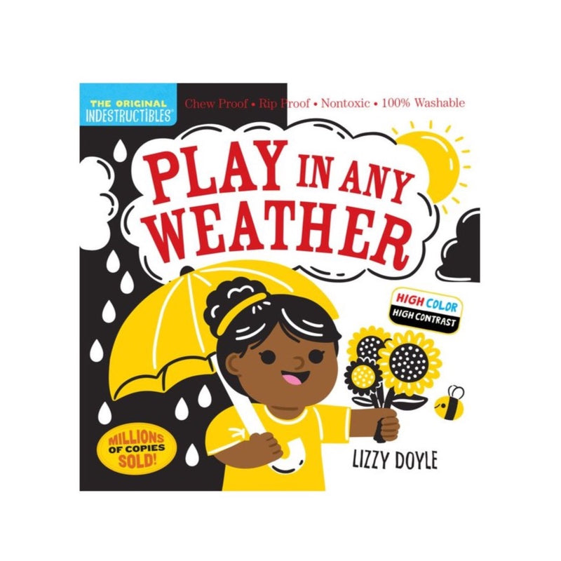 Indestructibles High Contrast Book - Play in Any Weather