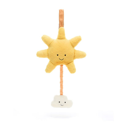 Amuseable Sun Musical Pull by Jellycat