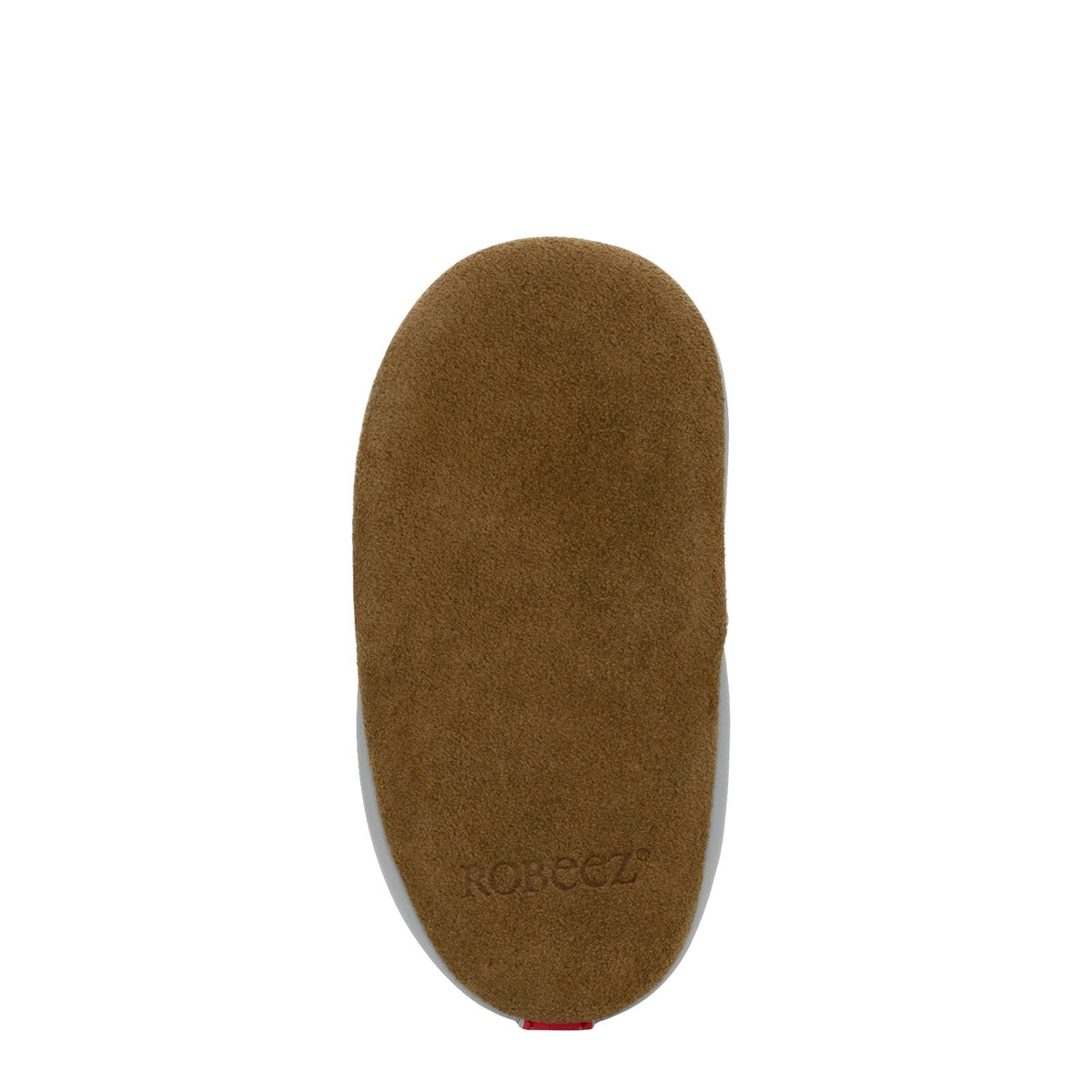 Brown shoe sole with 'Gucci' branding on a white background