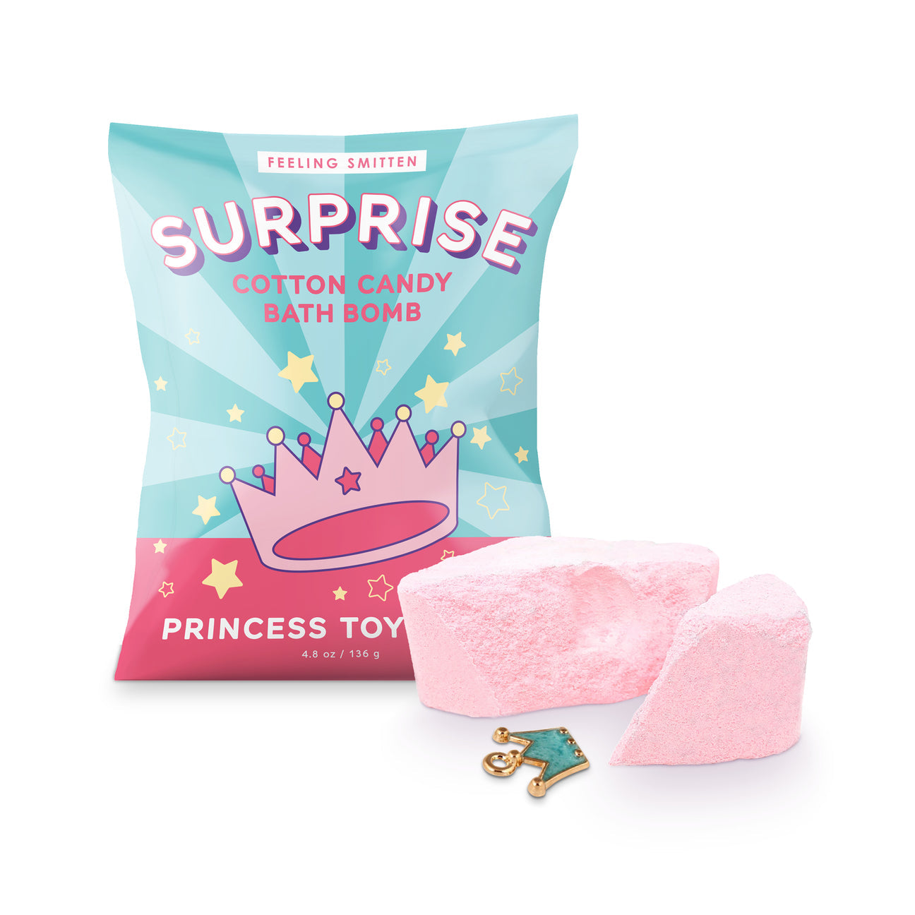 Princess Surprise Bath Bomb by Feeling Smitten Pacifier Kids Boutique
