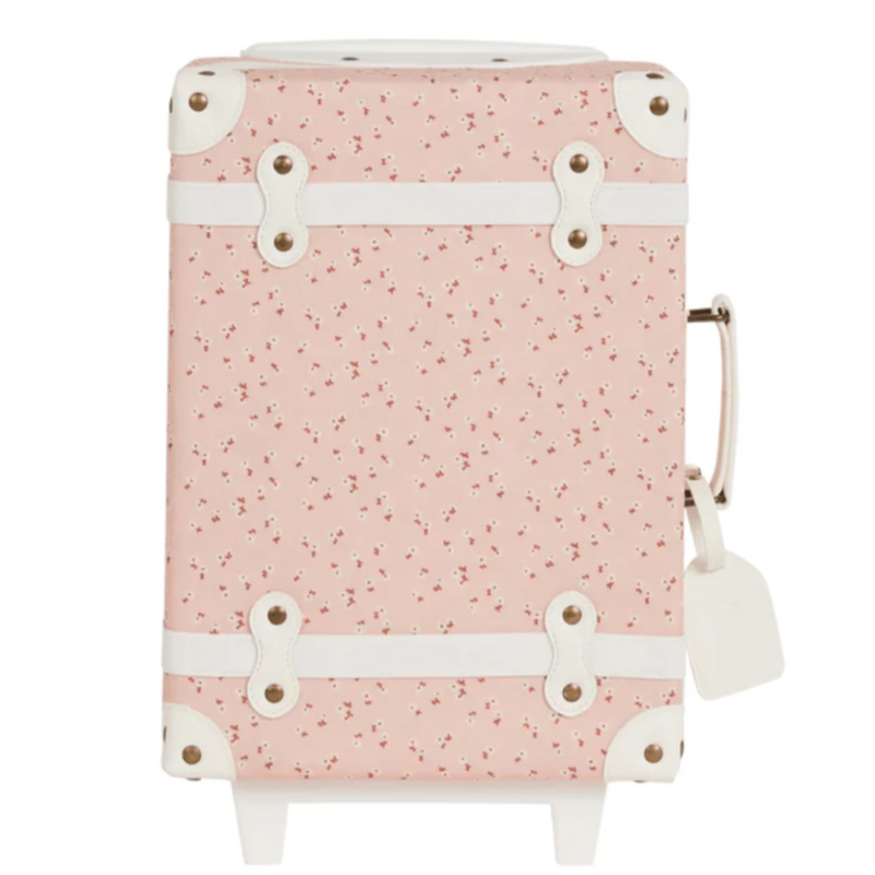 See-Ya Suitcase - Pink Daisies by Olli Ella