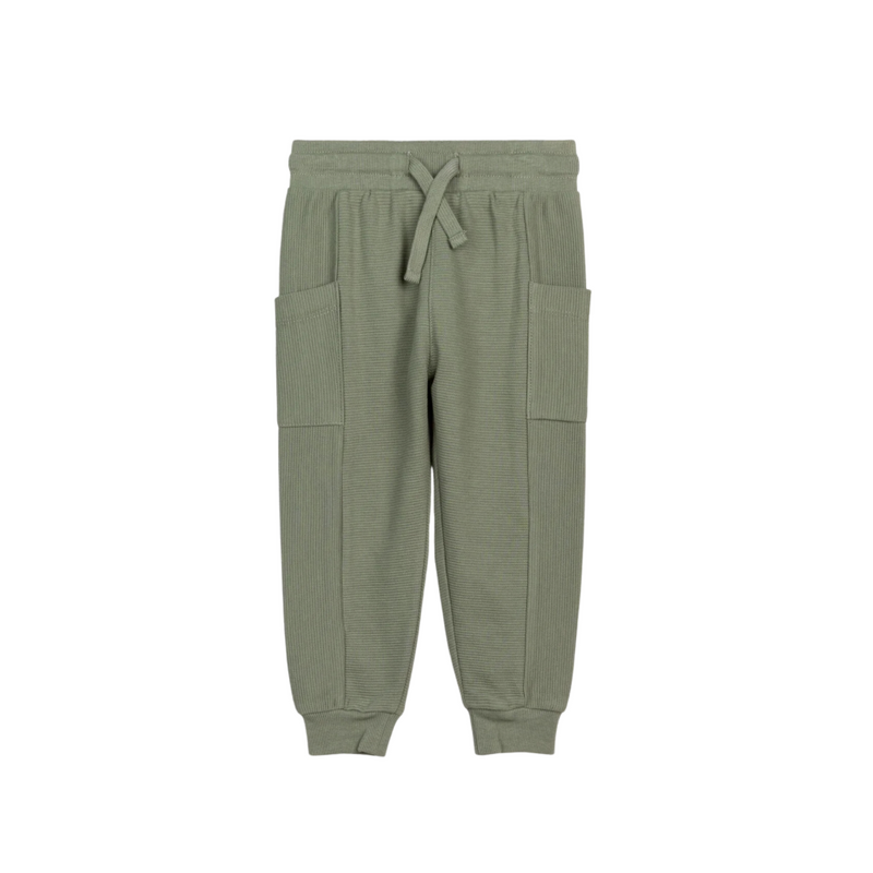 Ottoman Joggers - Lichen Green by miles the label. FINAL SALE