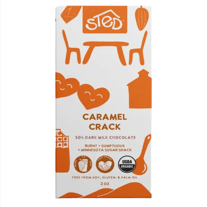 2oz Caramel Crack Bar by Sted Foods