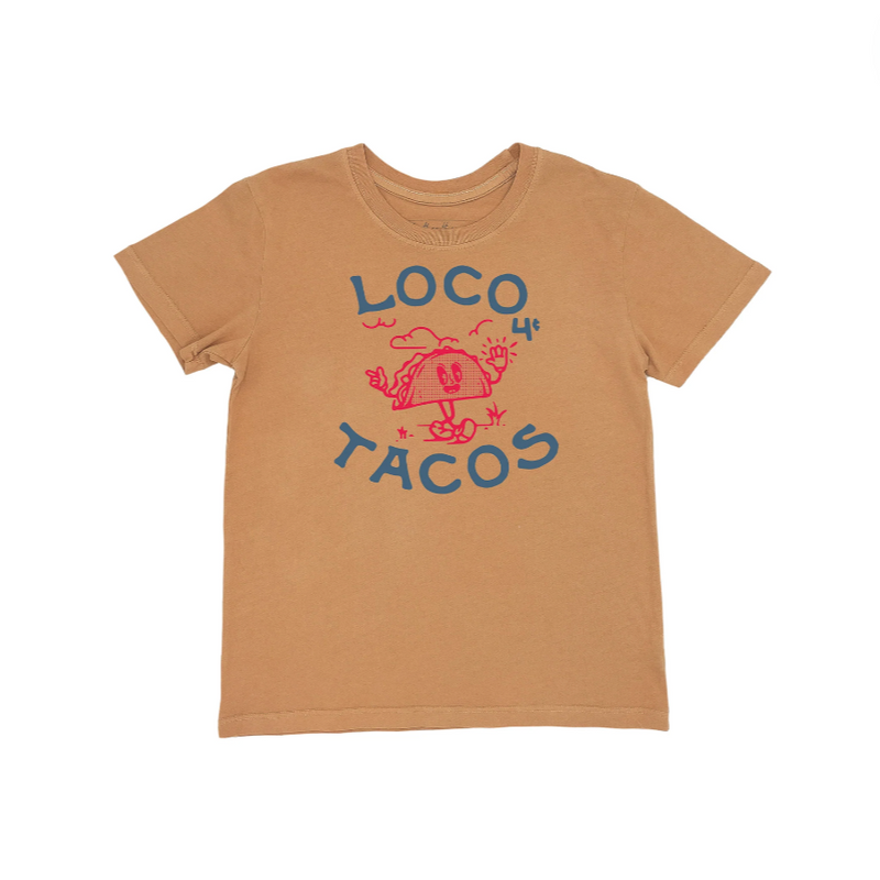 Loco 4 Tacos Vintage Tee - Apricot by Feather 4 Arrow