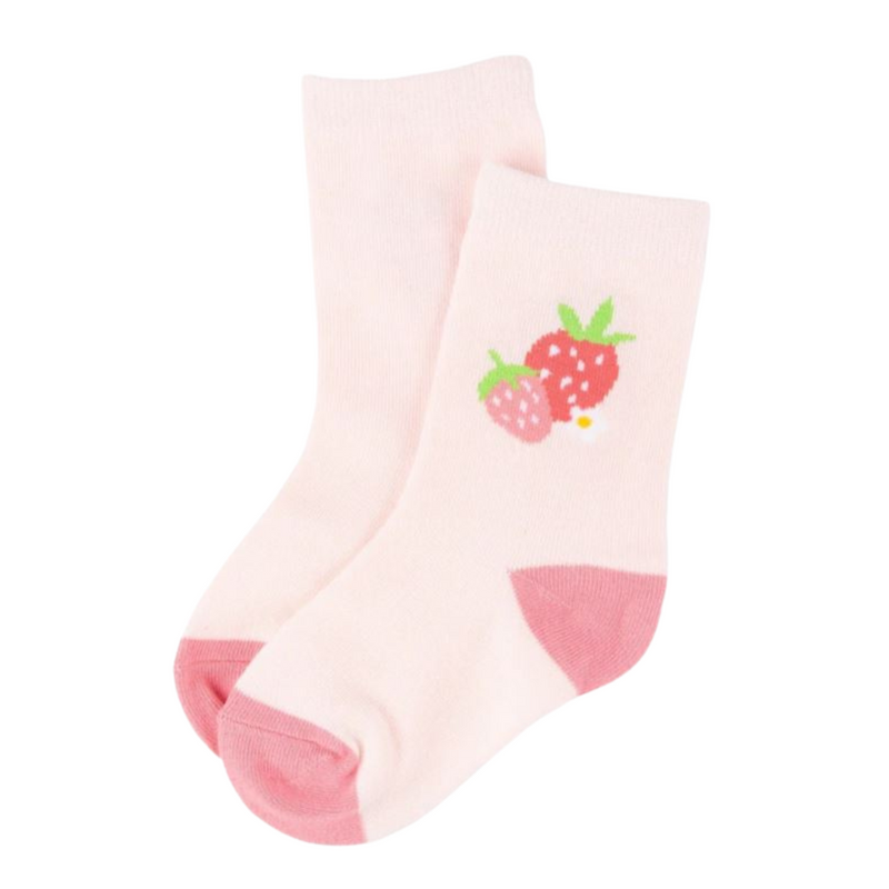 Ankle Socks - Strawberry Fields by Miki Miette