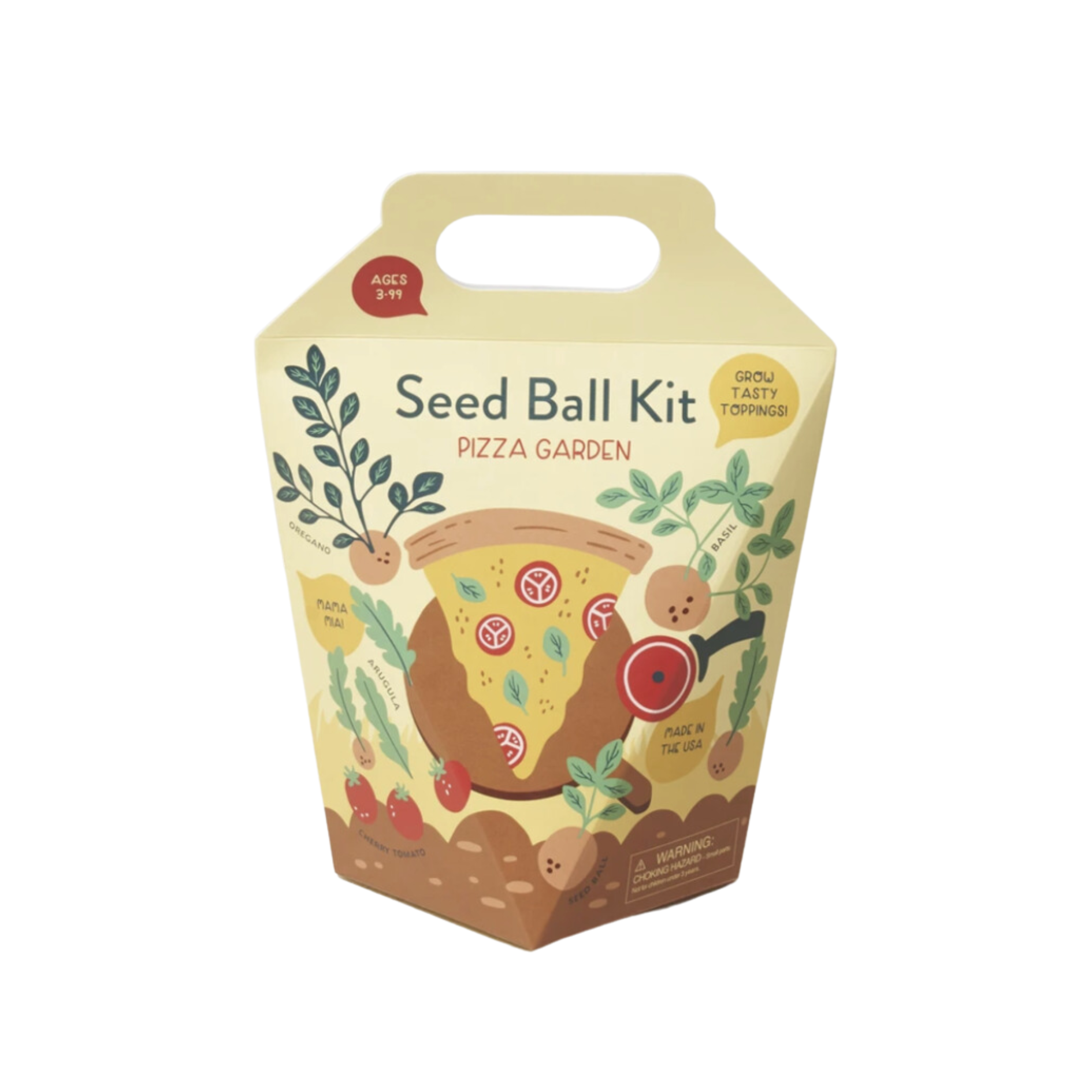 seed ball kit rainbow garden DIY Seed Ball Kit by Modern Sprout- FINAL SALE
