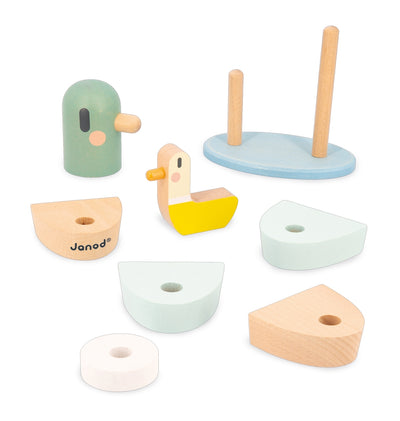 Sweet Cocoon Stackable Ducks by Janod