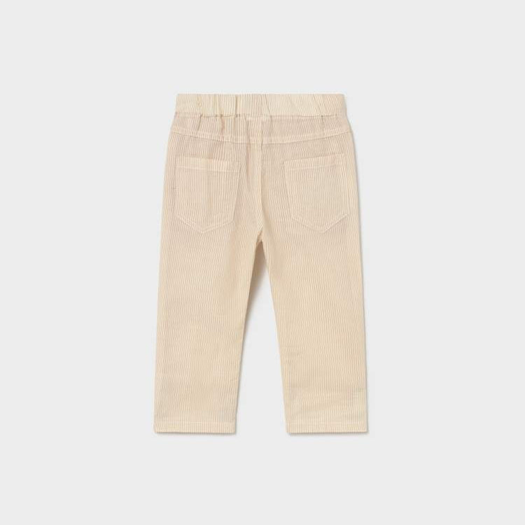 Beige pants on a white background