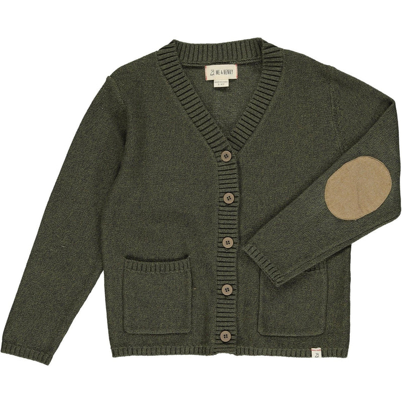 Duncan Cotton Cardigan - Green by Me & Henry FINAL SALE