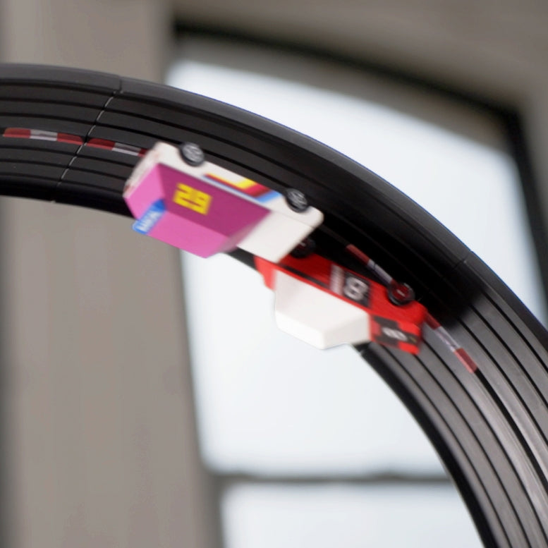 Close-up of a bicycle wheel with a gear system attached, blurred background
