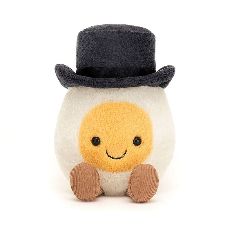 Amuseable Boiled Egg Groom - 6 Inch by Jellycat