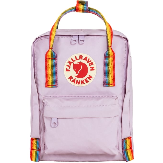 fjallraven kanken mini backpack white Kånken Rainbow Mini Backpack