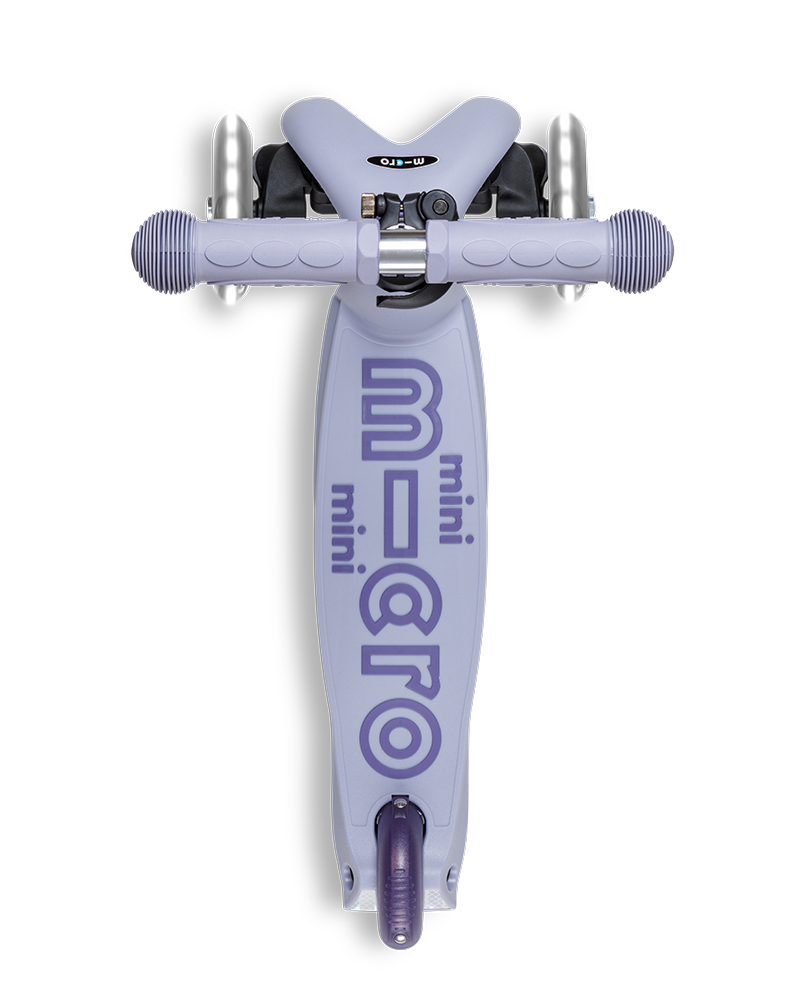 Purple Micro scooter on a white background