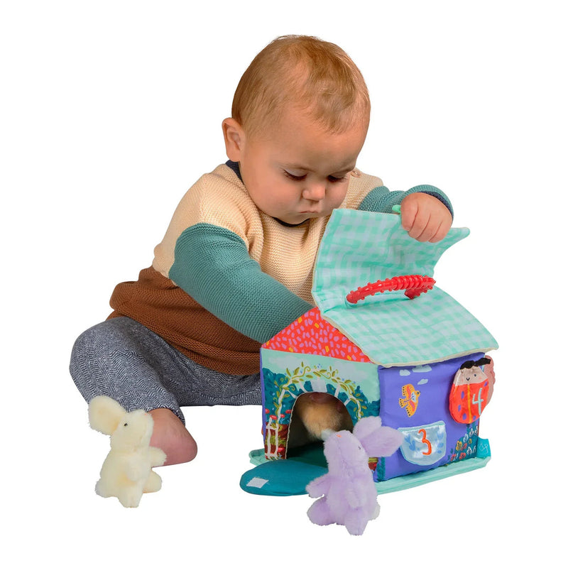 Cottontail Cottage Fill and Spill Toy by Manhattan Toy