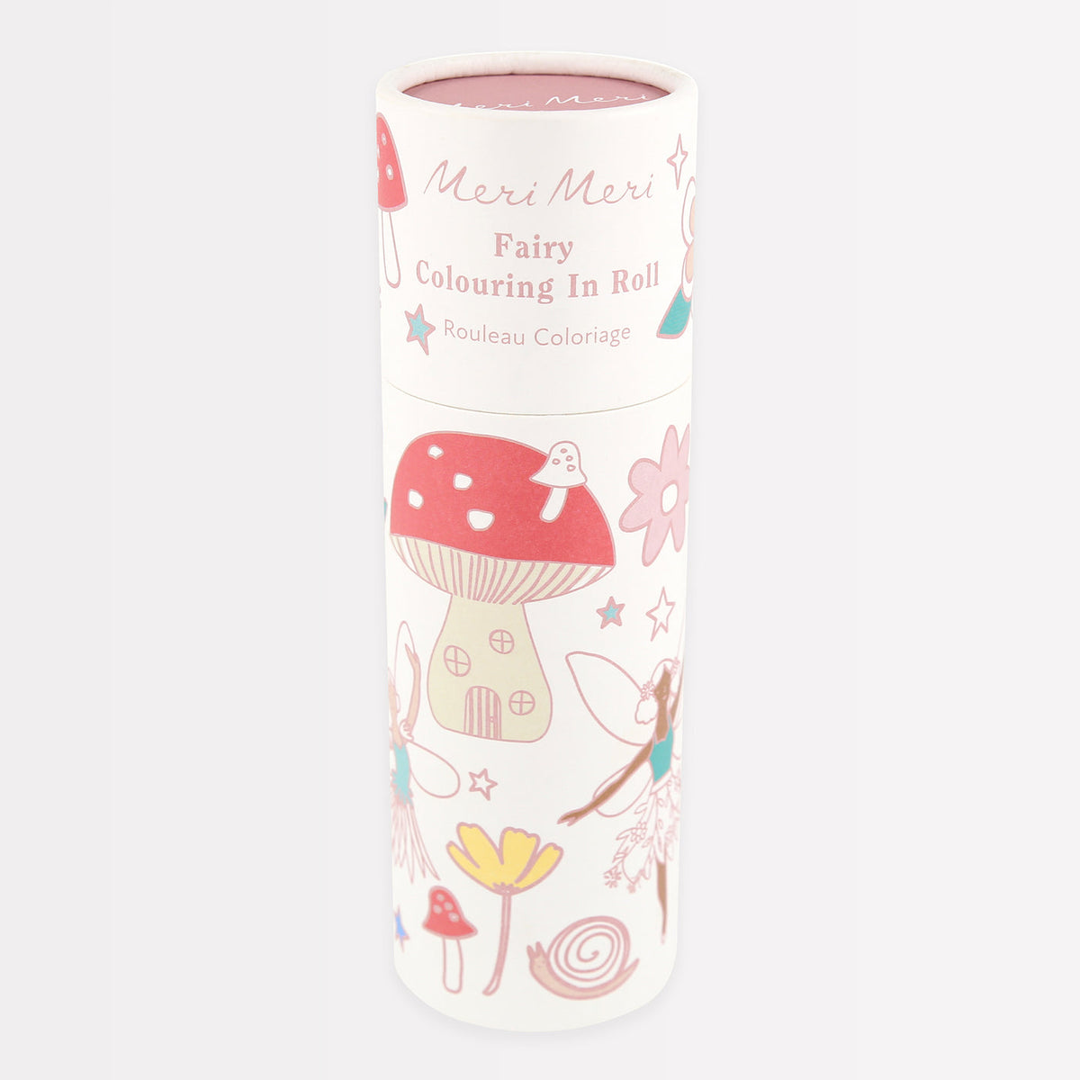 Meri Meri fairy-themed colouring in roll on a white background