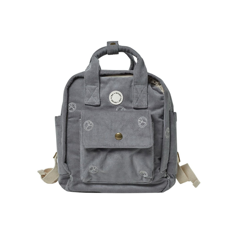 Mini Backpack - Peace Embroidery by Rylee + Cru FINAL SALE