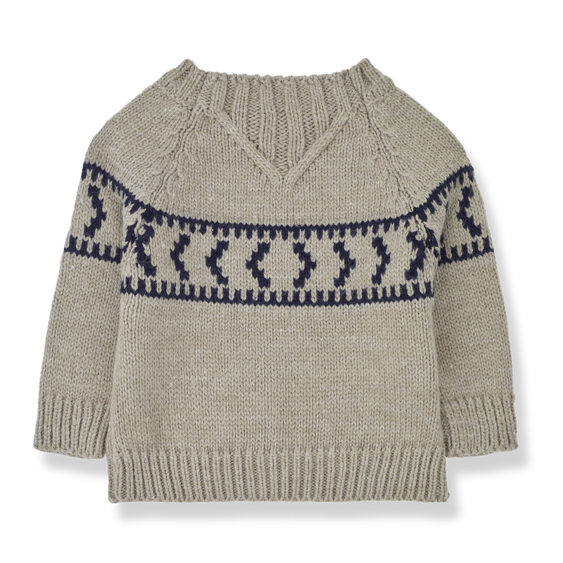 Mieke Sweater - Taupe by 1+ in the Family FINAL SALE