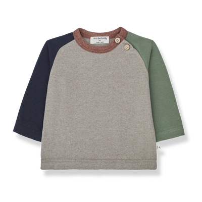 Jos College T-Shirt - Taupe by 1+ in the Family FINAL SALE