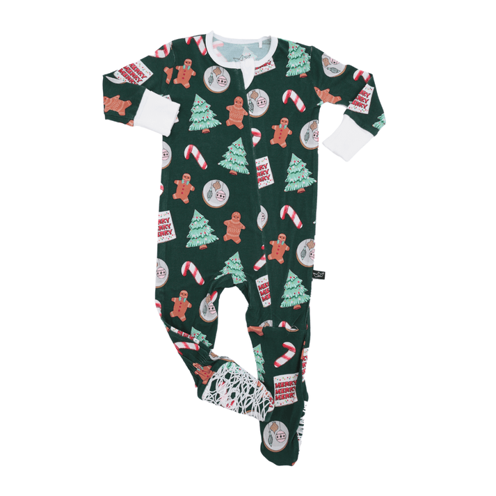 Evergreen Cookie Bamboo Footed Sleeper by Peregrine Kidswear FINAL SAL –  Pacifier Kids Boutique