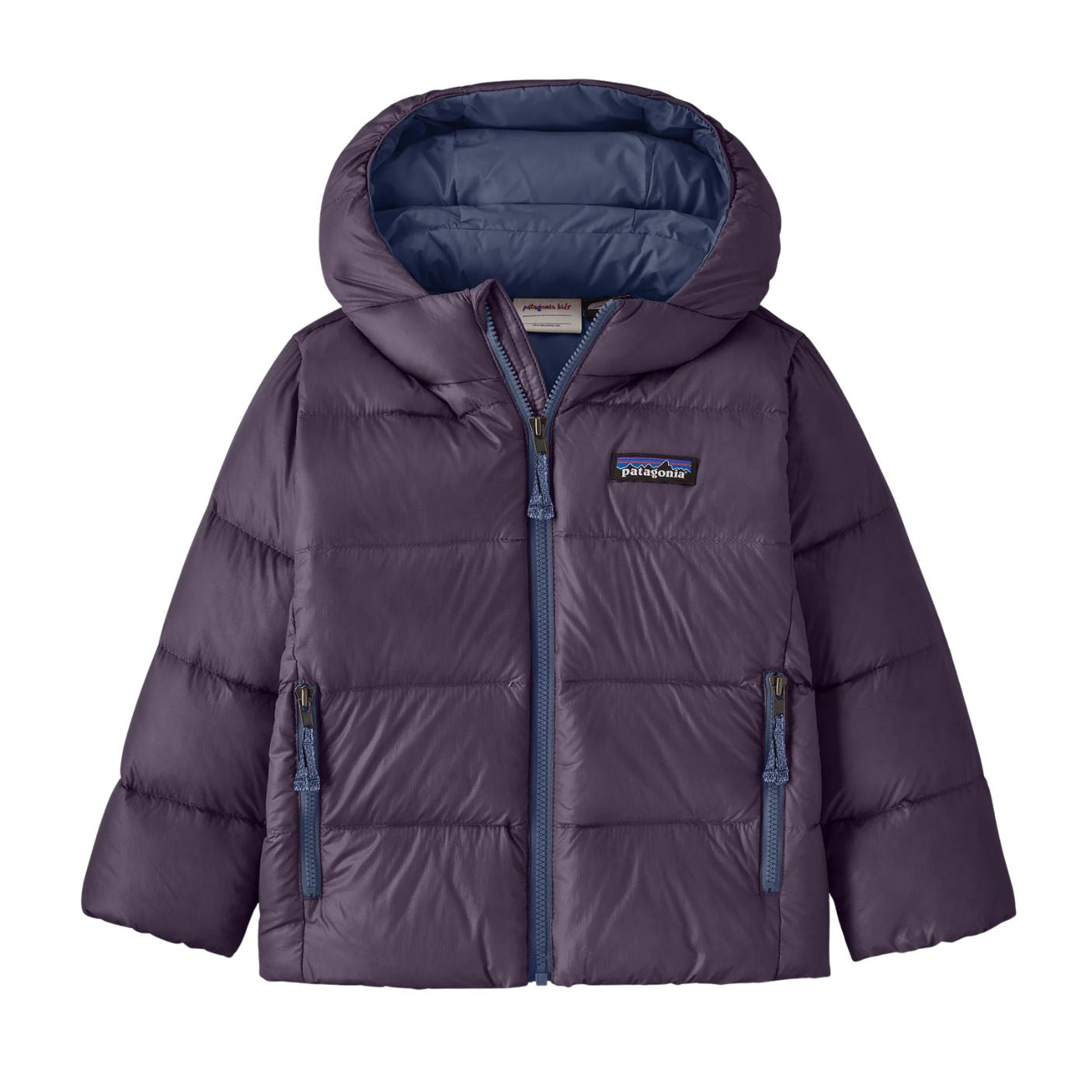Baby Hi-Loft Down Sweater Hoody - Plummet Purple by Patagonia