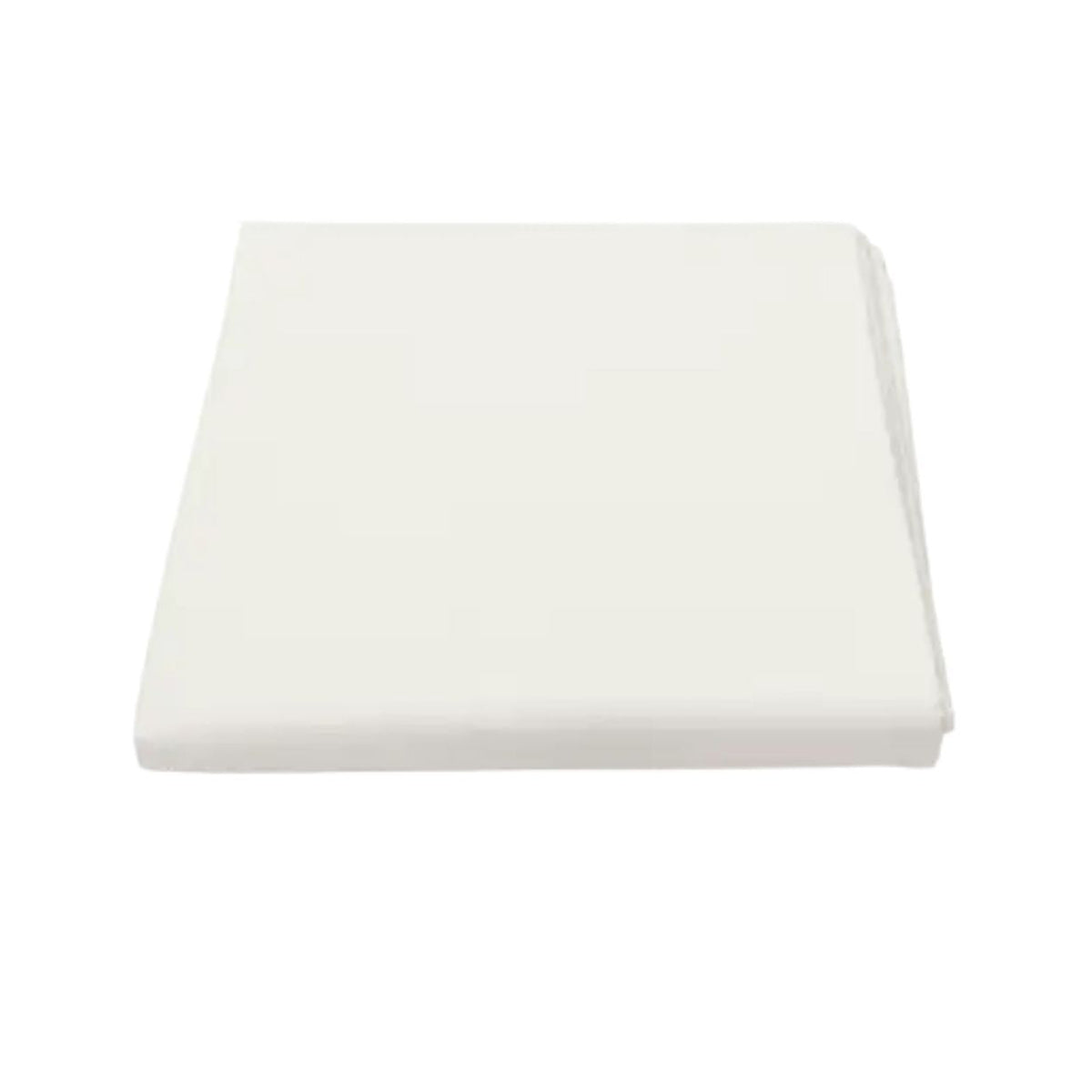 White mattress cover on a white background