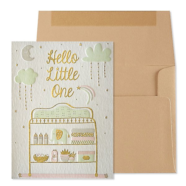 Hello Little One Greeting Card by paper&stuff Paper Goods + Party Supplies paper&stuff