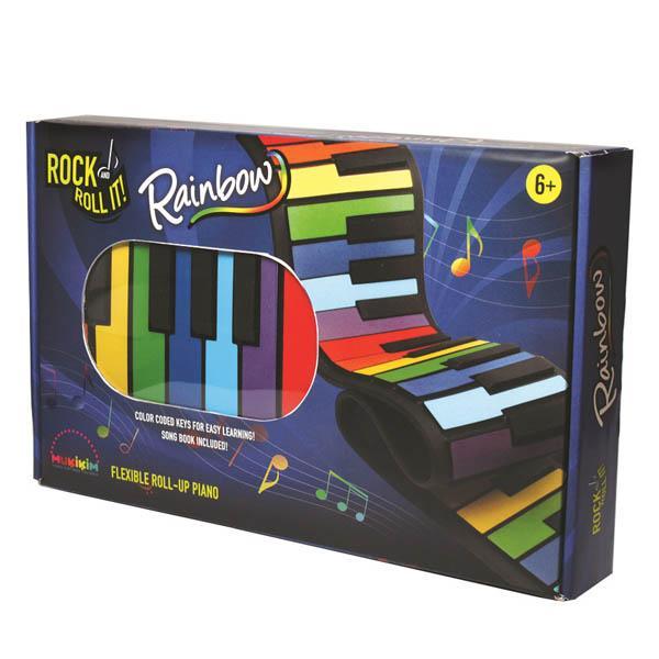 Rock and Roll It Piano Toys Mukikim Rainbow
