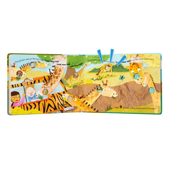 Poke-A-Dot Book - The Wheels on the Bus Wild Safari Books Melissa + Doug