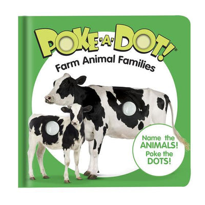 Poke-A-Dot Book - Farm Animal Families Books Melissa + Doug   