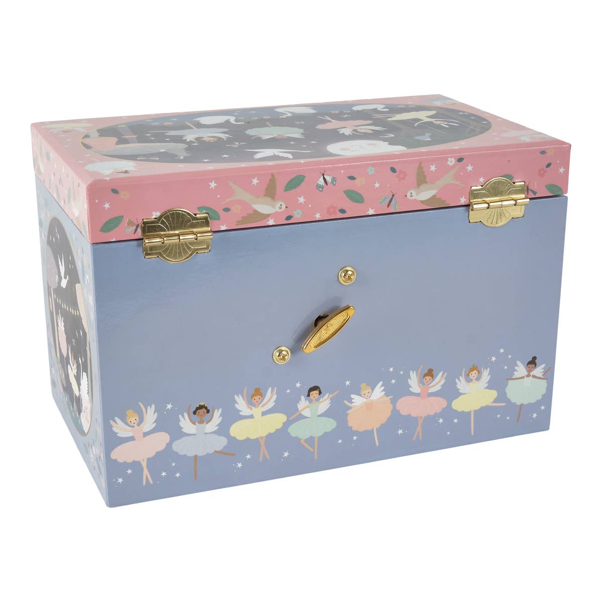 Musical Jewelry Box with 3 Drawers - Enchanted by Floss & Rock Accessories Floss & Rock
