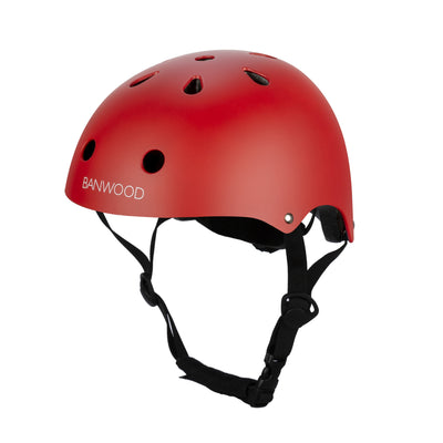Classic Helmet - Matte Red by Banwood (50-54cm / 3-7y) Toys Banwood   