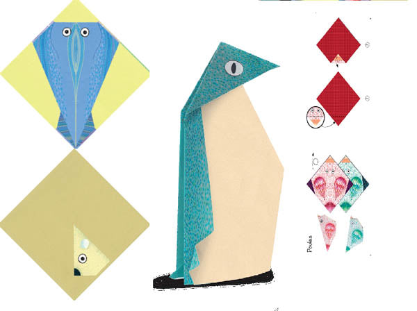 Origami Paper Craft Kit - Polar Animals by Djeco Toys Djeco