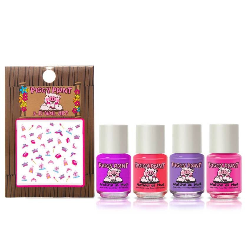Nail Polish Set - Swirls and Twirls by Piggy Paint Accessories Piggy Paint